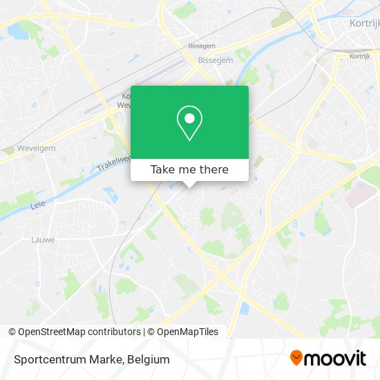 Sportcentrum Marke map