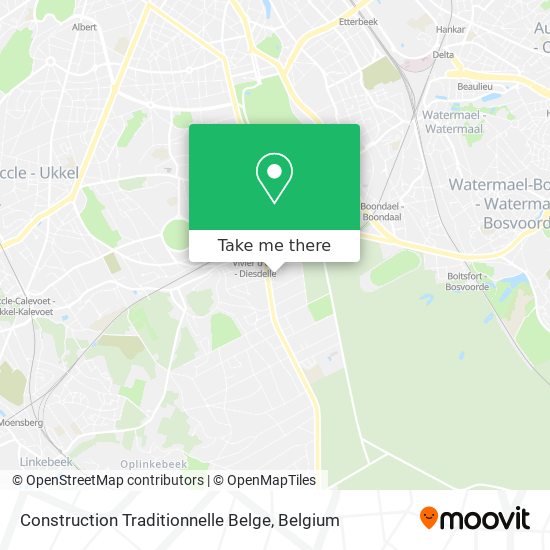 Construction Traditionnelle Belge map