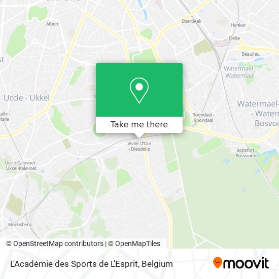 L'Académie des Sports de L'Esprit map