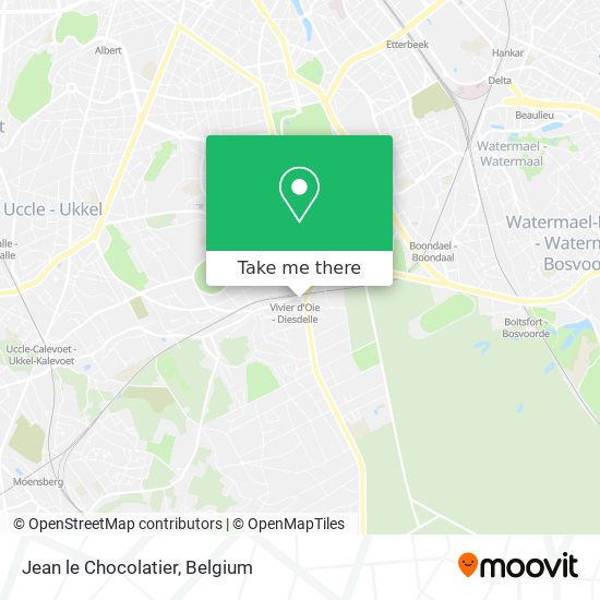 Jean le Chocolatier map