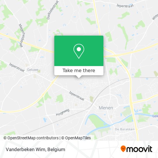 Vanderbeken Wim map