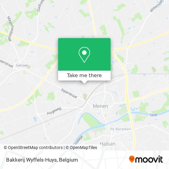 Bakkerij Wyffels-Huys map