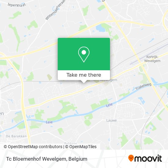 Tc Bloemenhof Wevelgem plan