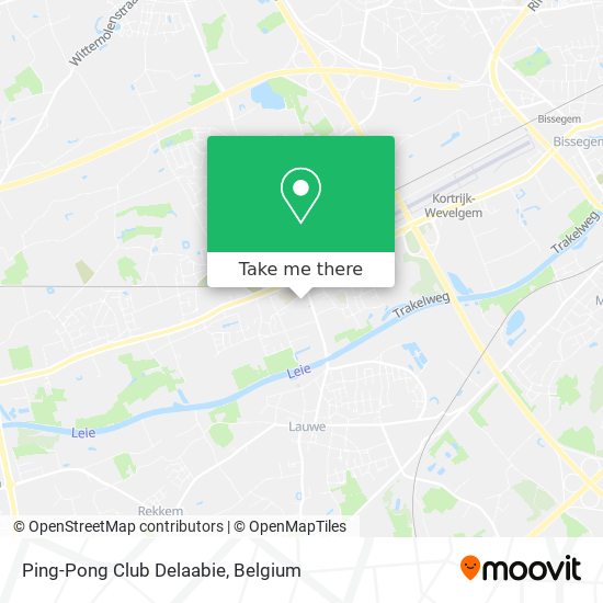 Ping-Pong Club Delaabie map