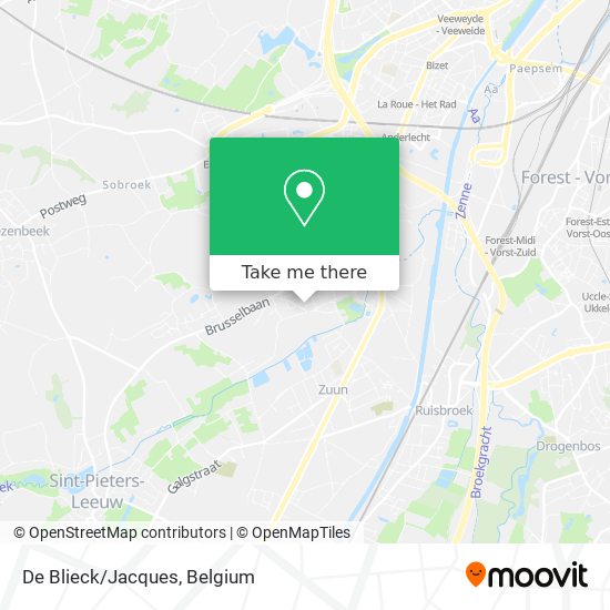 De Blieck/Jacques map