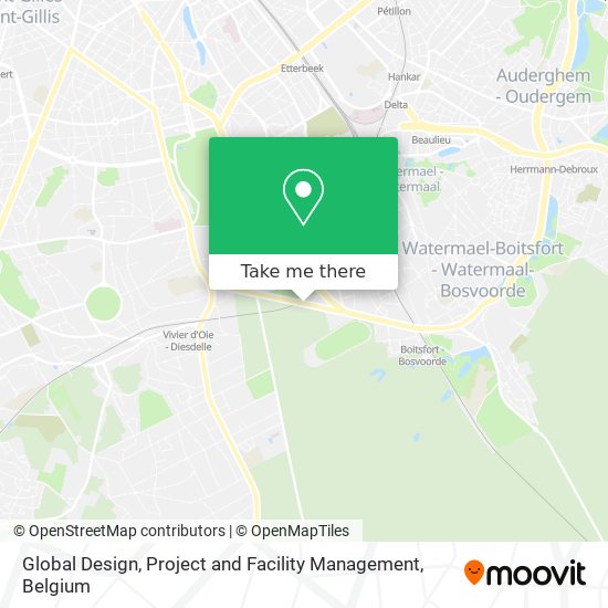 Global Design, Project and Facility Management map