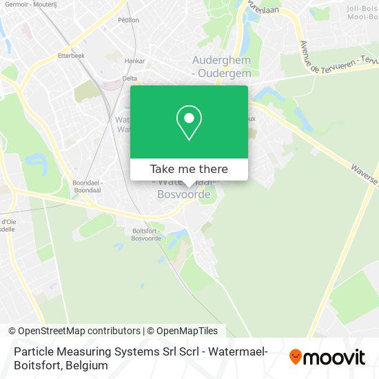 Particle Measuring Systems Srl Scrl - Watermael-Boitsfort plan