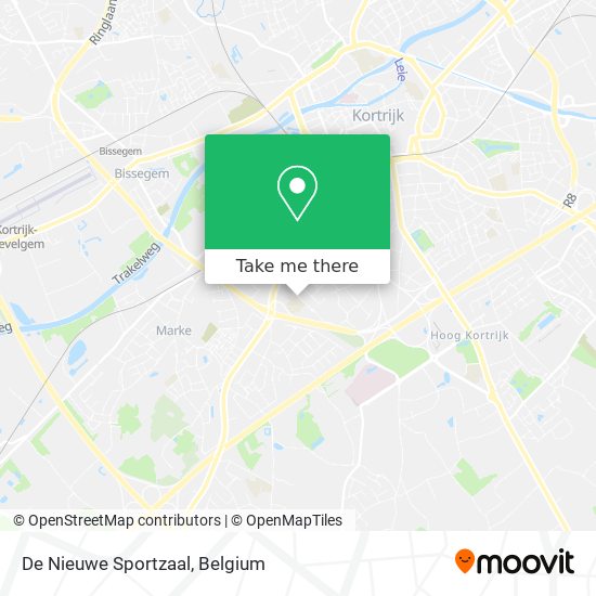 De Nieuwe Sportzaal map