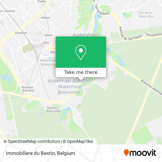 Immobiliere du Bestin map