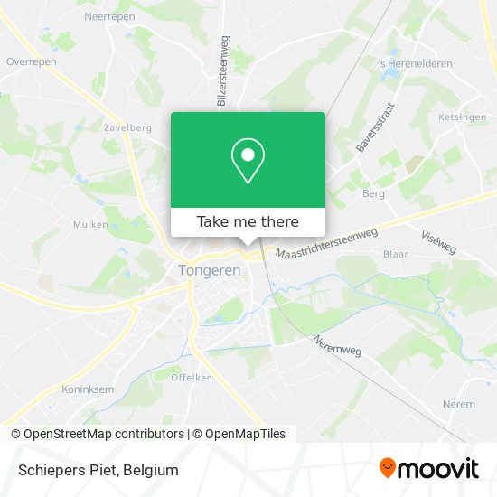 Schiepers Piet map