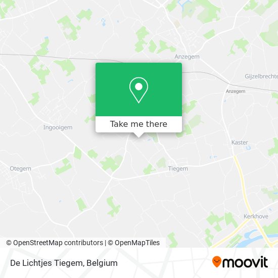 De Lichtjes Tiegem map