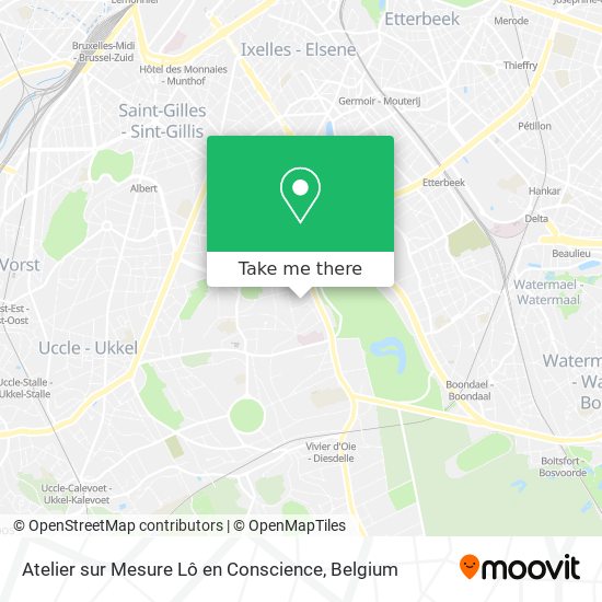 Atelier sur Mesure Lô en Conscience map