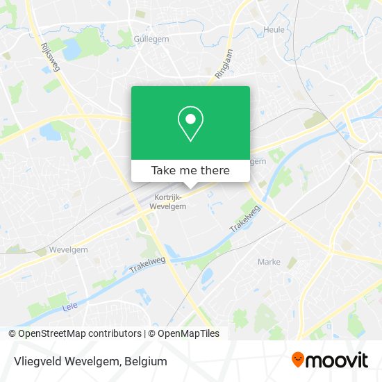 Vliegveld Wevelgem plan