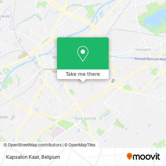 Kapsalon Kaat plan