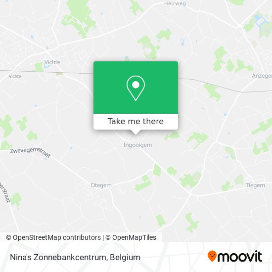 Nina's Zonnebankcentrum map