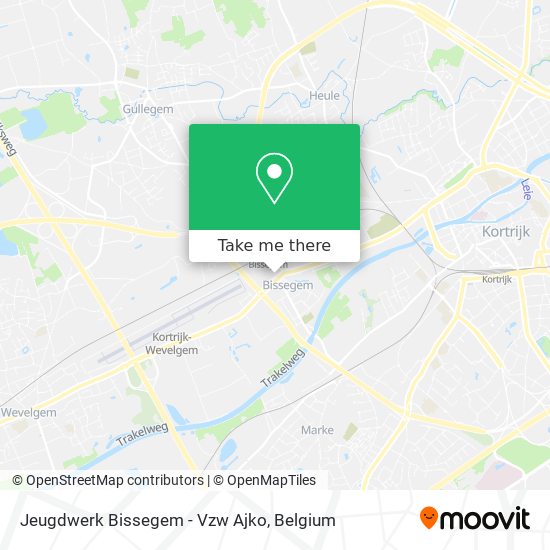 Jeugdwerk Bissegem - Vzw Ajko map