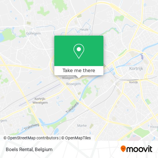 Boels Rental map