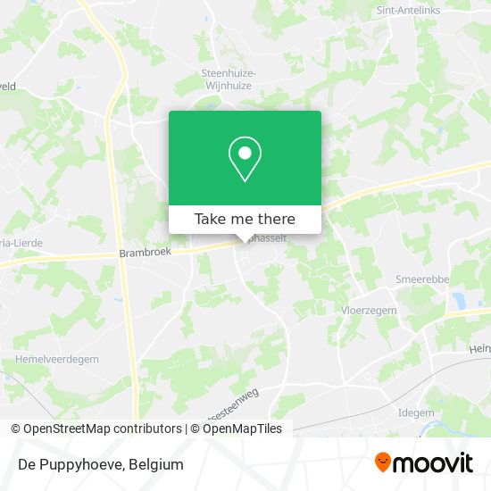 De Puppyhoeve map