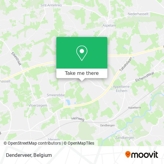 Denderveer map