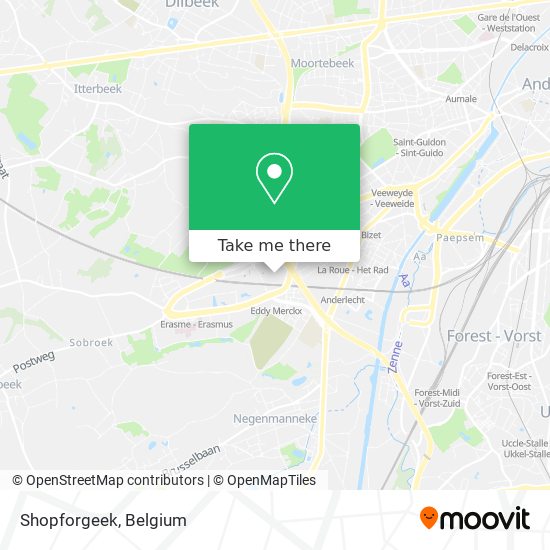 Shopforgeek map