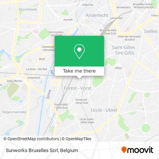 Sunworks Bruxelles Scrl plan