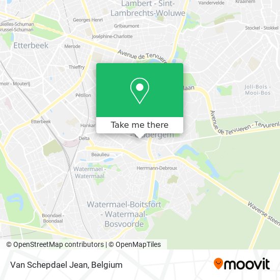 Van Schepdael Jean map