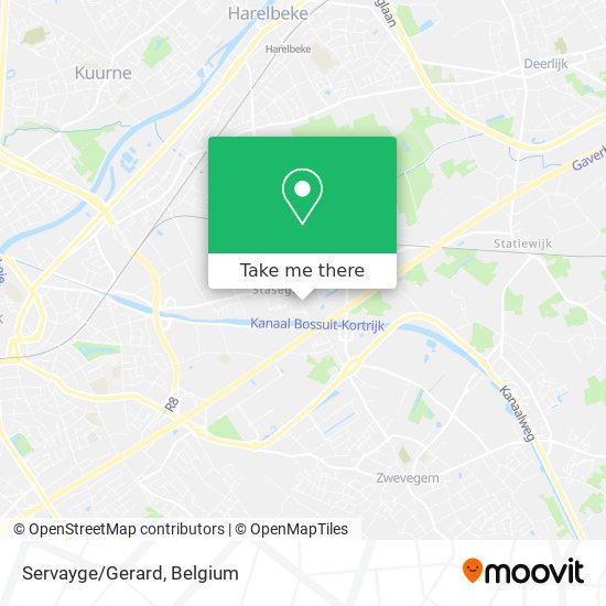 Servayge/Gerard map