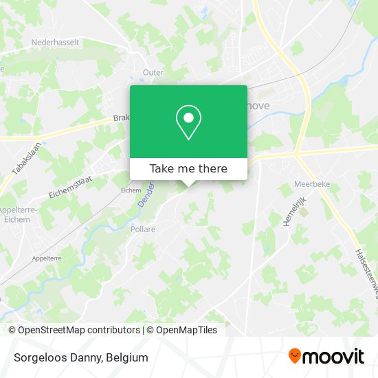 Sorgeloos Danny map