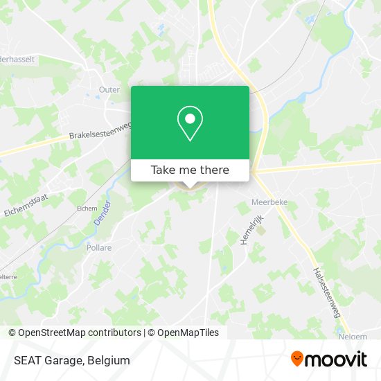 SEAT Garage map