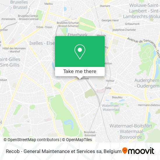 Recob - General Maintenance et Services sa map