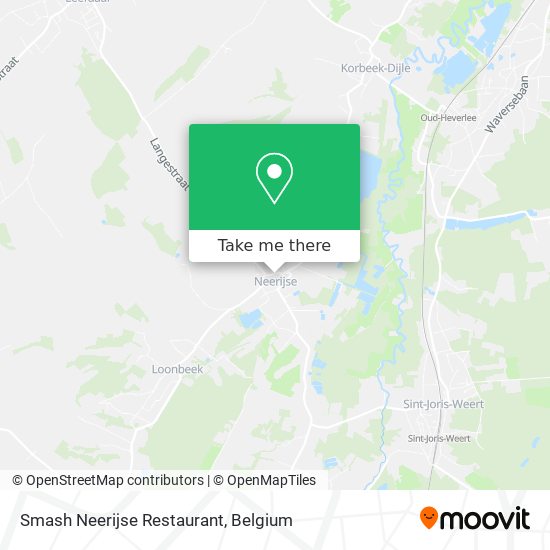 Smash Neerijse Restaurant map