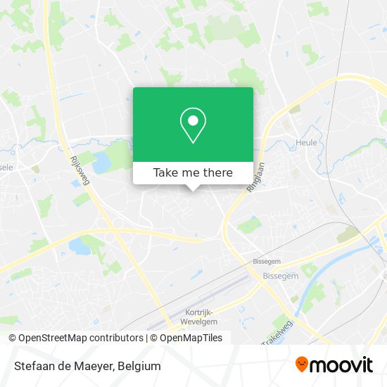 Stefaan de Maeyer map