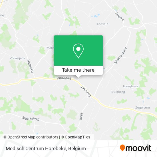 Medisch Centrum Horebeke map