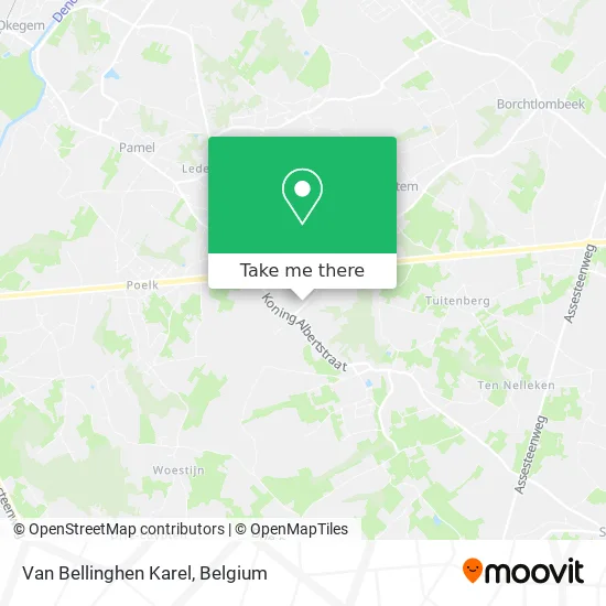 Van Bellinghen Karel map