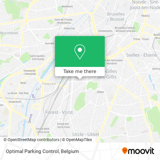 Optimal Parking Control map