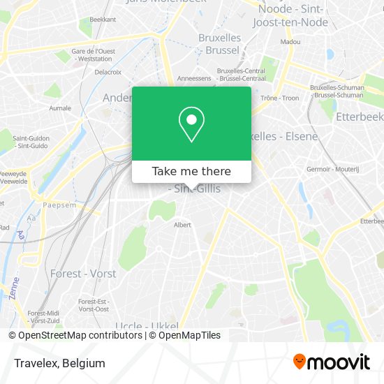 Travelex map