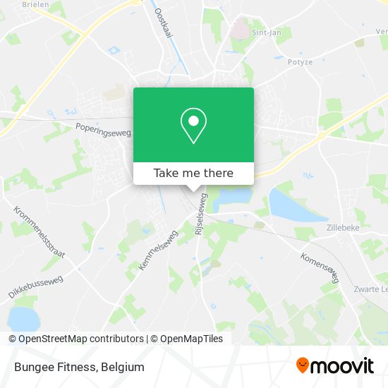 Bungee Fitness map