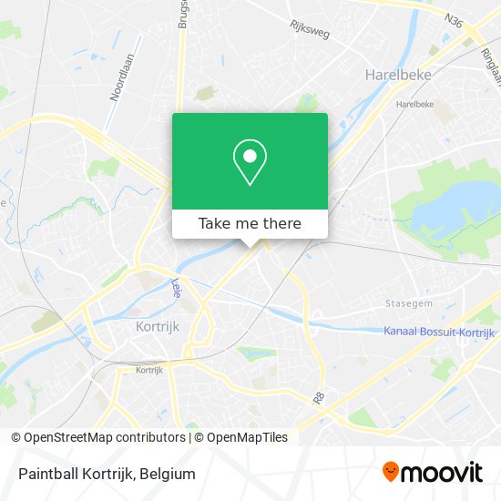 Paintball Kortrijk plan