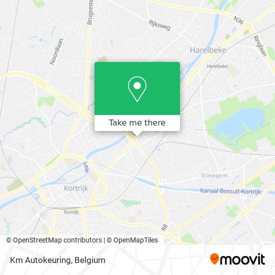 Km Autokeuring map