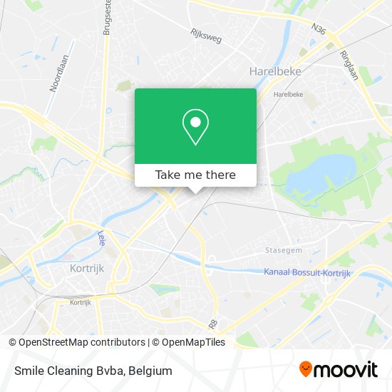 Smile Cleaning Bvba map