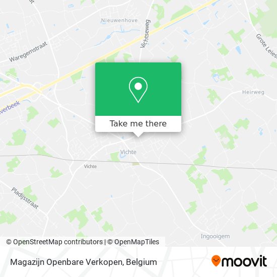 Magazijn Openbare Verkopen map