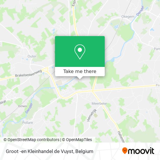 Groot -en Kleinhandel de Vuyst plan