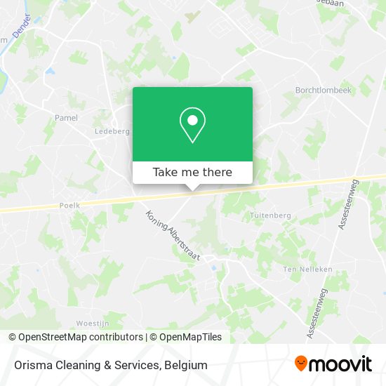 Orisma Cleaning & Services map