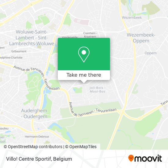 Villo! Centre Sportif map