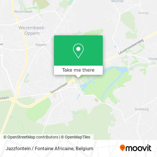 Jazzfontein / Fontaine Africaine map