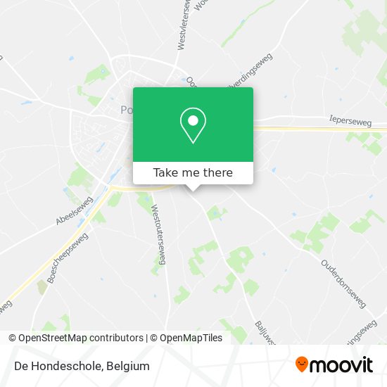 De Hondeschole map