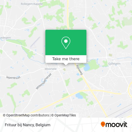 Frituur bij Nancy map