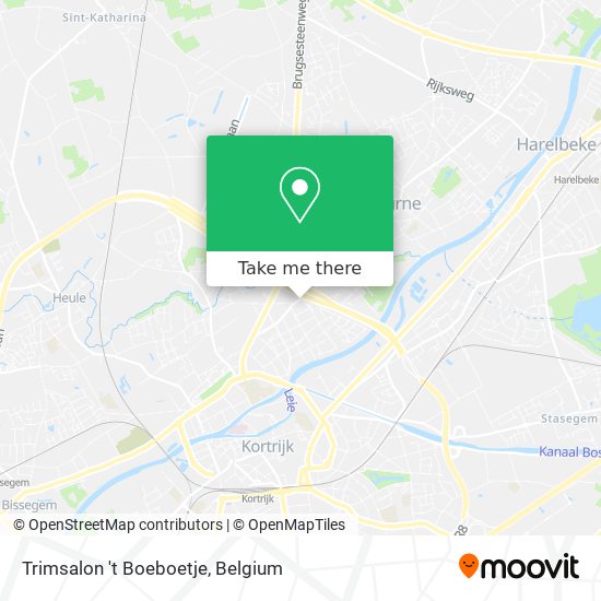 Trimsalon 't Boeboetje plan