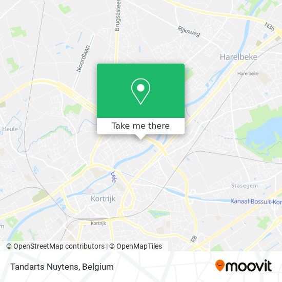 Tandarts Nuytens map