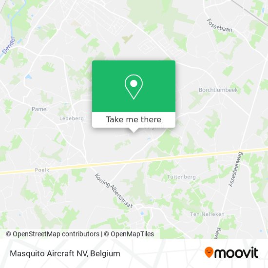 Masquito Aircraft NV map